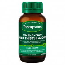 Thompson's 汤普森 奶蓟草/水飞蓟草护肝胶囊42000mg 60粒